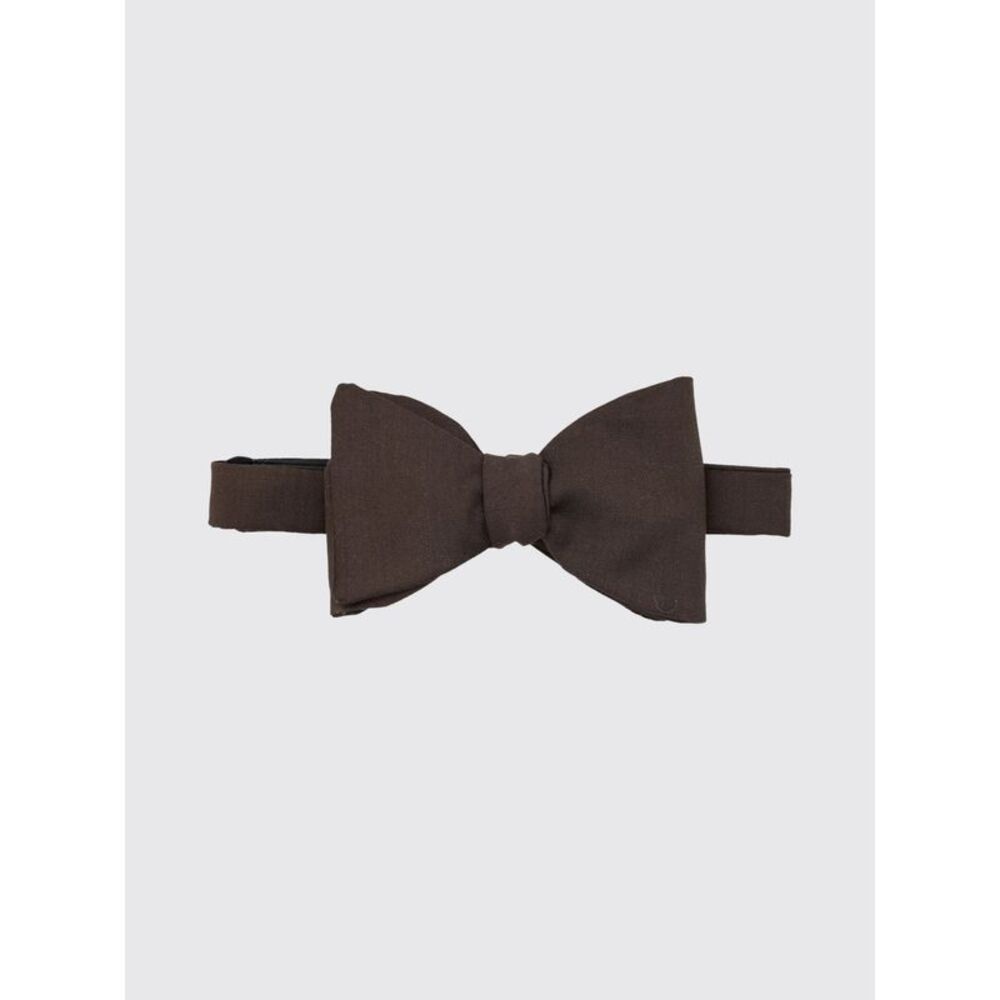 Lardini Men Shaved Mohair Wool Bow Tie Lardini
